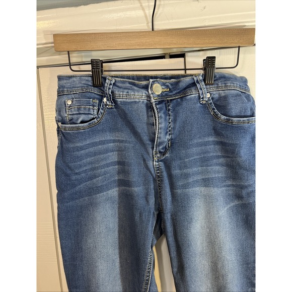 H&H Harmony & Havoc Jeans Women's Size 10 Stretch Cuffed - Picture 2 of 13